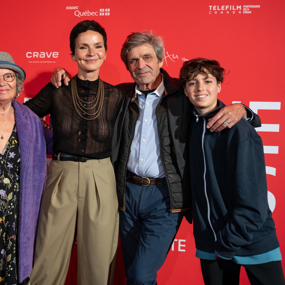Anaïs Barbeau-Lavalette et sa mère Manon Barbeau et son père Philippe Lavalette