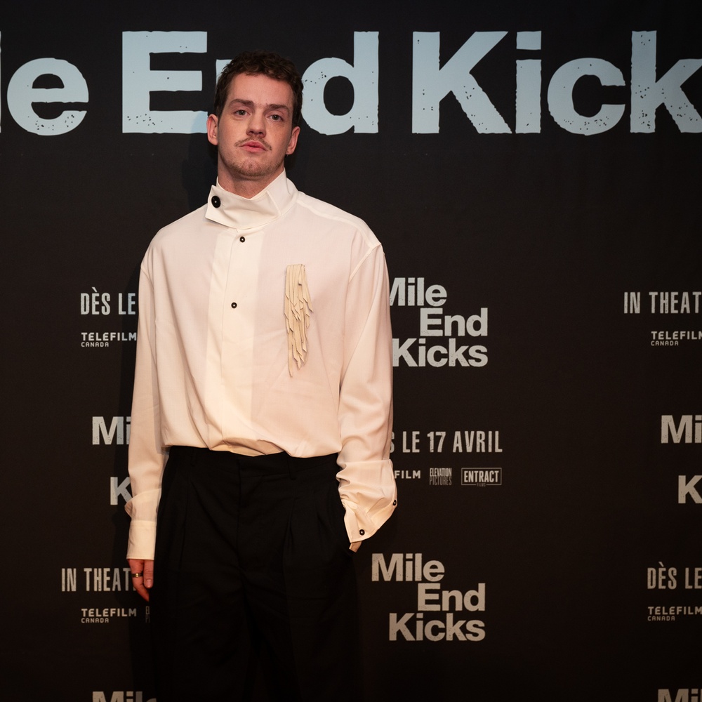 Tapis rouge de la première montréalaise du film Mile End Kicks