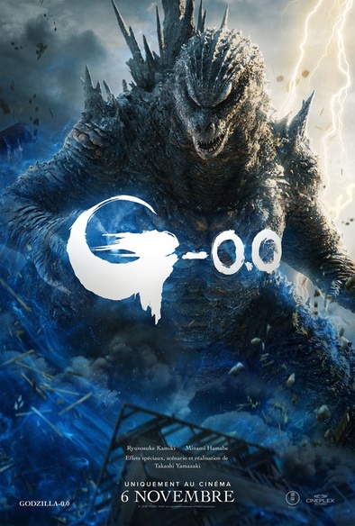 Affiche en français du film Godzilla-0.0