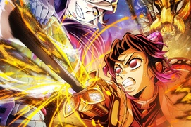 Affiche du film Demon Slayer: Kimetsu no Yaiba - Infinity Castle