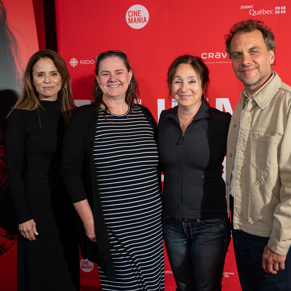 Tapis rouge du film Pauline Julien, femme pays