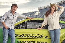 Affiche du film Days of Thunder Affiche du film Days of Thunder