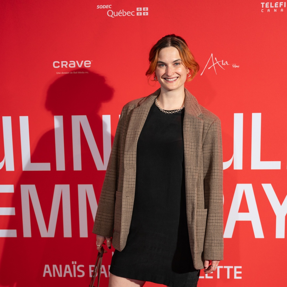 Tapis rouge du film Pauline Julien, femme pays