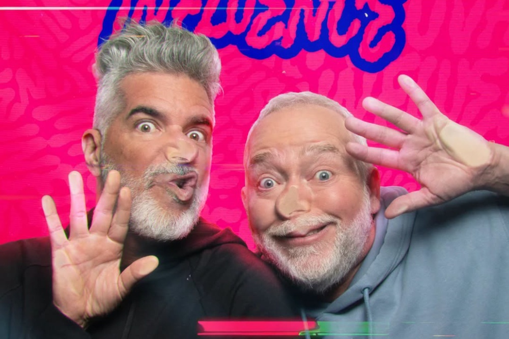 Sur la photo : Réal Béland et Guy Jodoin