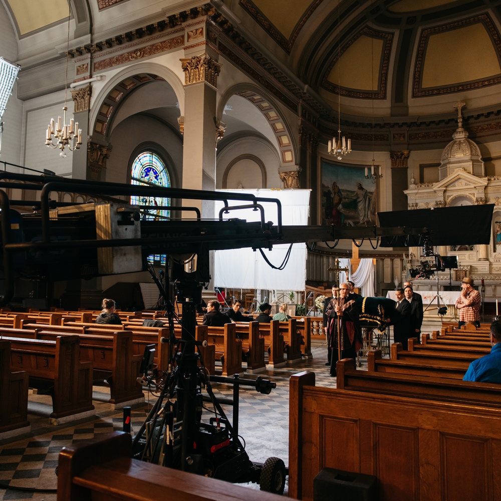 Visite du plateau de tournage de La portraitiste de Florence Longpré