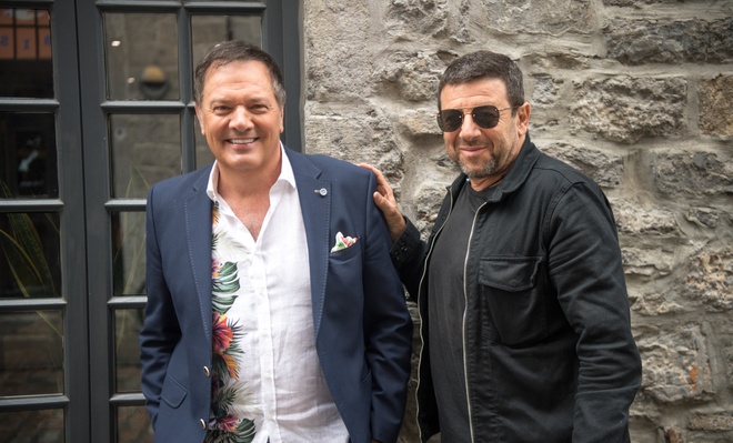 Image de l'article Mario Pelchat et Patrick Bruel monteront sur scène ensemble pour un spectacle bien spécial