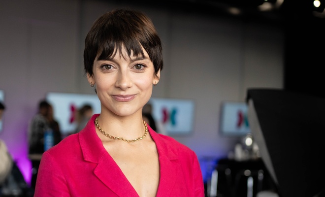 Image de l'article Photos : Les comédiennes Sophie Desmarais et Nour Belkhiria brillent à la première du film Les jours heureux