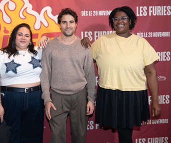 Tapis rouge de la première du film Les Furies