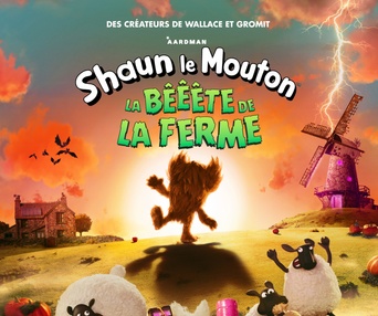 Affiche en français Shaun le mouton : La bêêête de la ferme