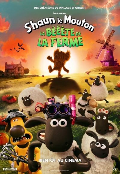 Affiche en français Shaun le mouton : La bêêête de la ferme