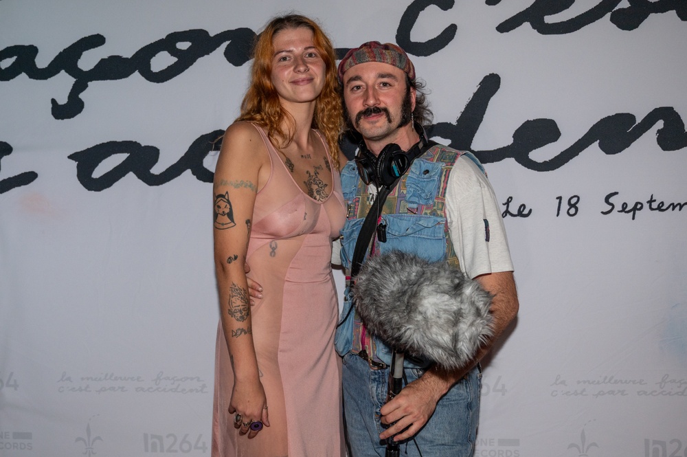 Tapis rouge du film La meilleure façon, c'est par accident