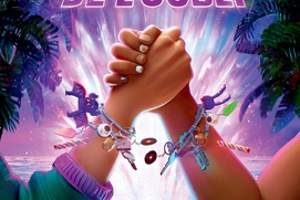 Affiche en français de L'île de l'oubli