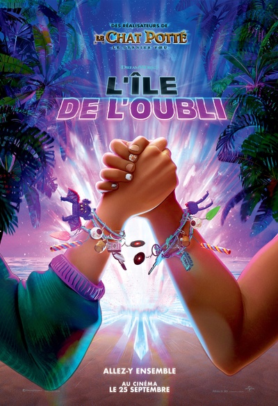 Affiche en français de L'île de l'oubli