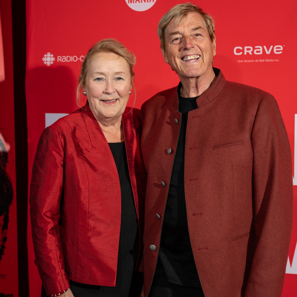 Pauline Marois et son conjoint