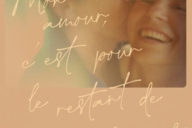 Mon amour : c'est pour le restant de mes jours