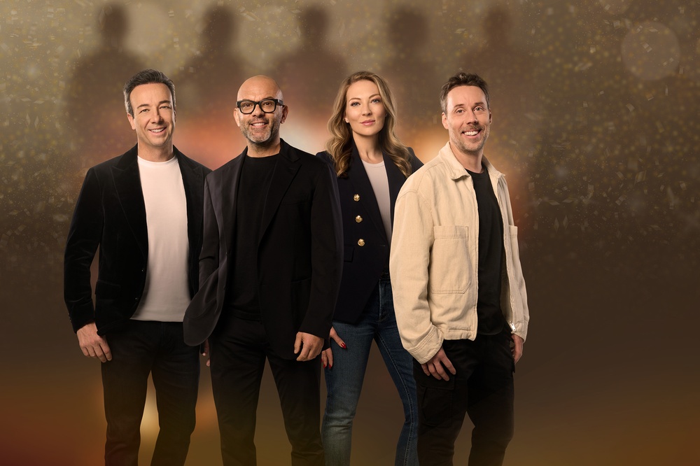 Sur la photo : Georges Karam, Luc Poirier, Anne Martel et David Côté
