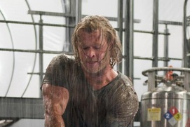Une scène du film Thor