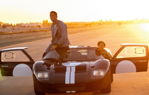 Une scène du film Ford v. Ferrari