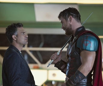 Une scène du film Thor: Ragnarok