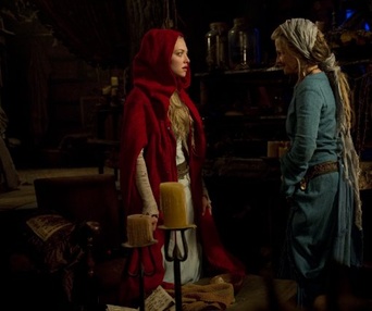Une scène du film Red Riding Hood