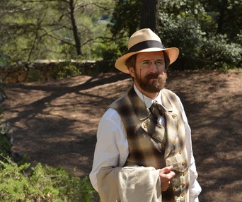 Une scène du film Cézanne et moi