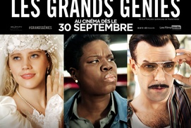 Affiche du film Les grands génies Affiche du film Les grands génies
