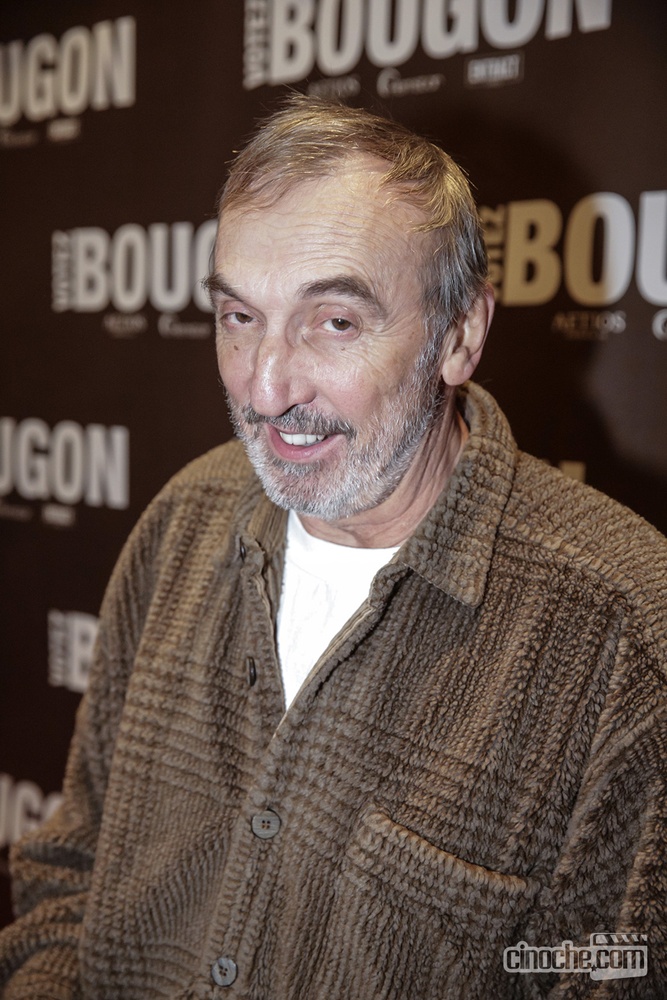 Sur le tapis rouge du film Votez Bougon