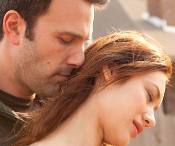 Une scène du film To the Wonder
