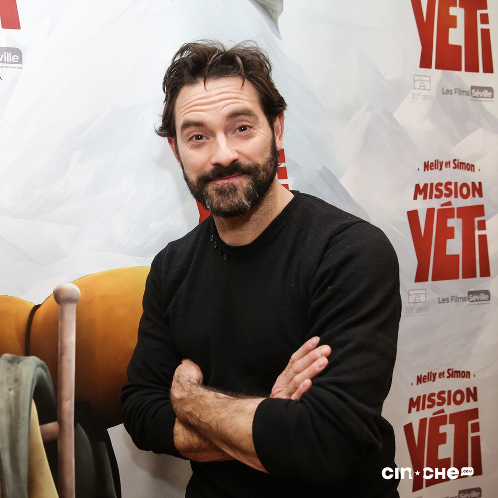 Sur le tapis rouge du film Nelly et Simon : Mission Yéti