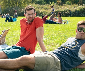Une scène du film Bros