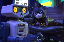 Une scène du film StarDog and TurboCat