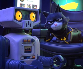 Une scène du film StarDog and TurboCat