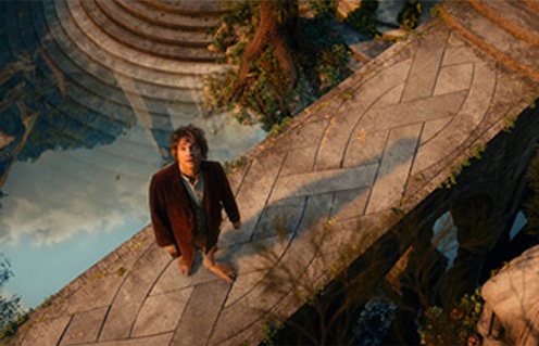 Une scène du film The Hobbit: An Unexpected Journey