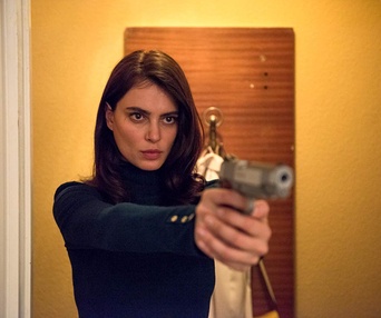 Une scène du film The Whistlers
