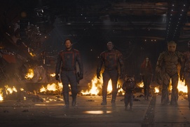 Une scène du film Guardians of the Galaxy Vol. 3