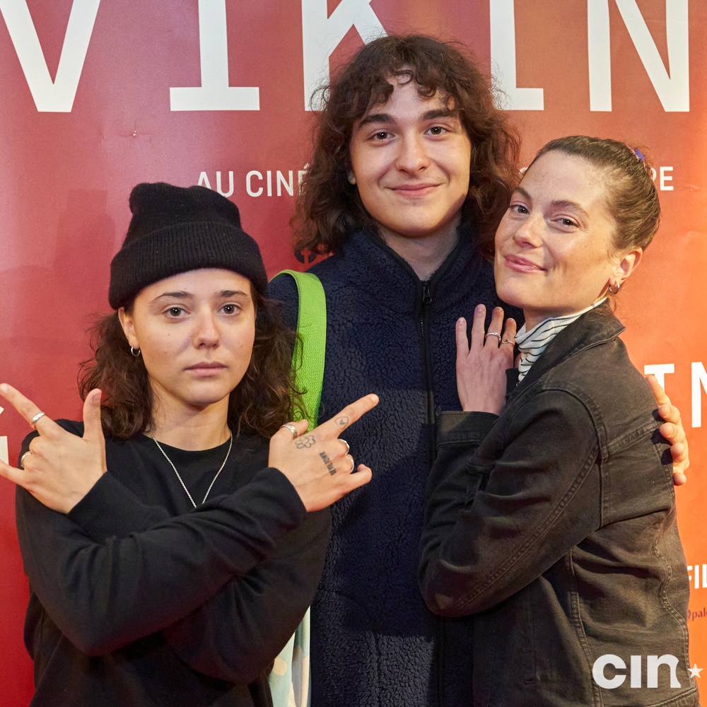 Sur le tapis rouge du film Viking