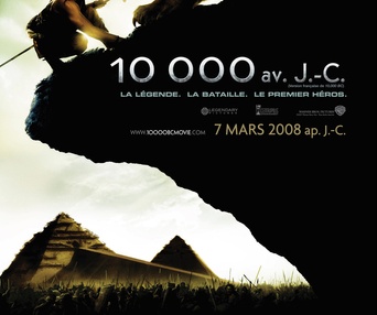 Affiche du film 10,000 av. J.-C.