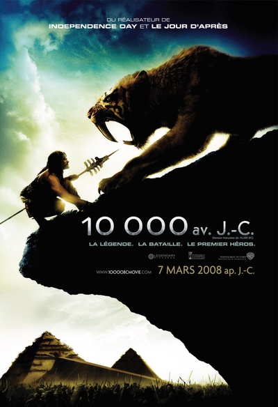 Affiche du film 10,000 av. J.-C.