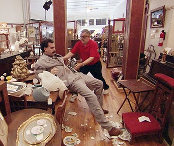Scène du film Borat