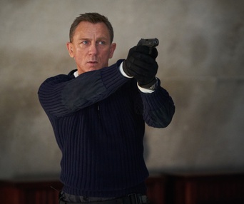 Une scène du film No Time to Die