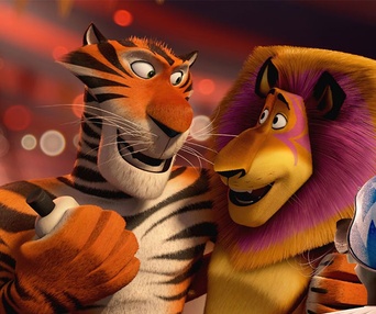 Une scène du film Madagascar 3: Europe's Most Wanted