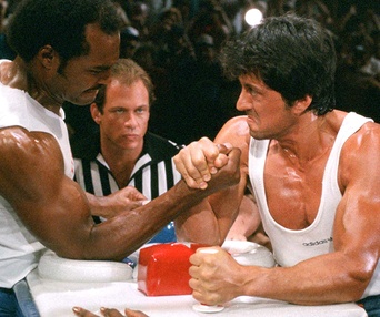 Une scène du film Over the Top