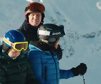 Une scène du film Downhill