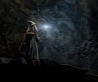 Une scène du film The Hobbit: The Desolation of Smaug