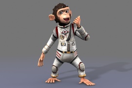Scène du film Space Chimps Scène du film Space Chimps