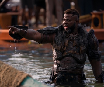 Une scène du film Black Panther: Wakanda Forever