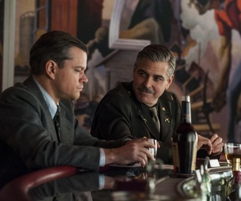 Une scène du film The Monuments Men