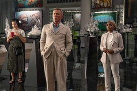 Une scène du film Glass Onion: A Knives Out Mystery