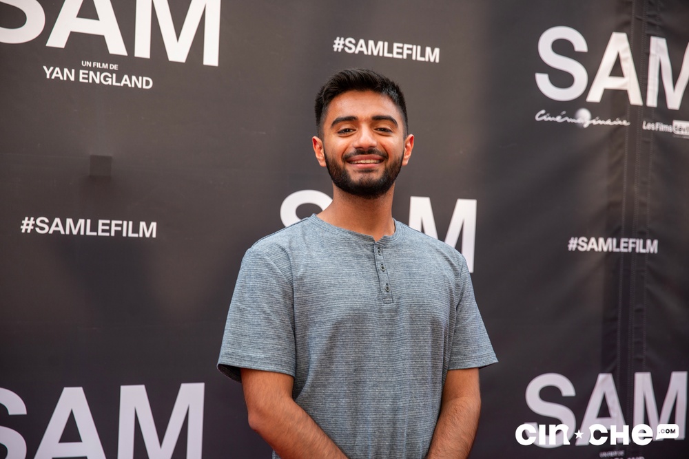 Sur le tapis rouge du film Sam