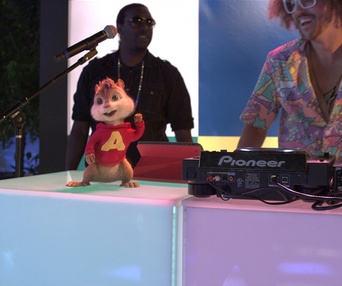 Une scène du film Alvin and the Chipmunks - Road Chip
